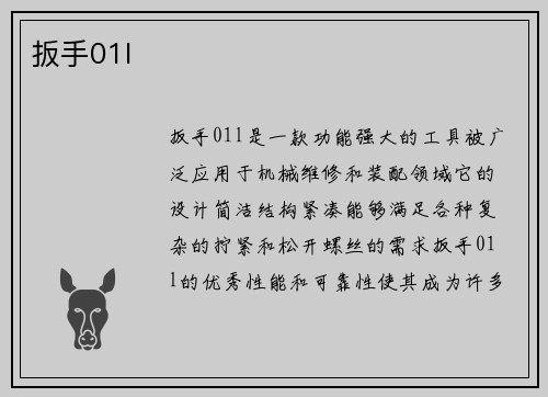 扳手01l